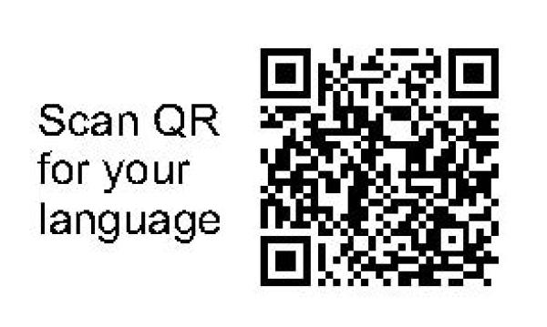 Gebrauchsanleitung in 17 Sprachen